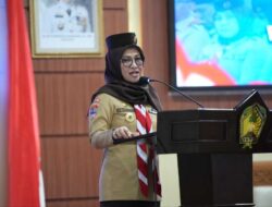 Bupati Husniah Talenrang Libatkan Mabi dan Andalan Kwarcab Pramuka di Pembangunan Gowa