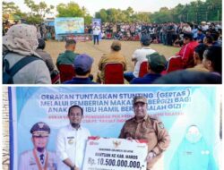 Gubernur Sulsel Andi Sudirman Bantu Pemkab Maros Rp10,5 M untuk Jembatan dan Lapangan Bola 