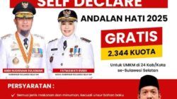 Pemprov Sulsel Gratiskan Sertifikasi Halal untuk 2.344 UMKM