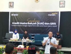 Sosialisasi KUR dan QRIS Inisiasi Anggota DPR AYP, AKA Kenalkan Livin’ Merchant Bank Mandiri