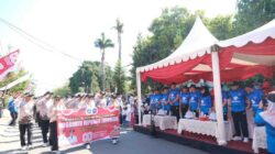 Semarak Gerak Jalan HUT RI di Gowa, OPD Pemkab hingga Instansi Meramaikan