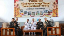 Bupati Andi Asman Borong Karya Warga Binaan Lapas Watampone Rp20 Juta, Forkopimda Bone Senyum Bahagia 