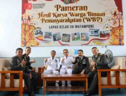 Bupati Andi Asman Borong Karya Warga Binaan Lapas Watampone Rp20 Juta, Forkopimda Bone Senyum Bahagia 