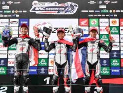 AHM Jaga Tradisi Lahirkan Pebalap Juara, Generasi Baru Lewat Binaan Melesat Kencang Raih Podium di Thailand Talent Cup