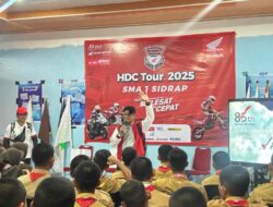 Jelang Honda Dream Cup 2025, HDC Tour di SMAN 1 Sidrap Jadi Rangkaian Edukasi Otomotif