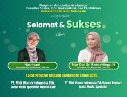 Dua Mahasiswa Ilmu Komunikasi UMI Lolos Seleksi Program Magang Berdampak