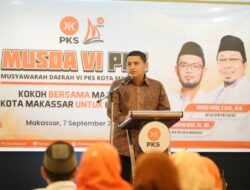 Jadi Mitra Strategis Pemkot Makassar, PKS Dukung Penuh Program Munafri – Aliyah