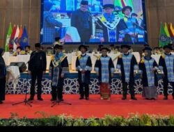 Kukuhkan 5 Guru Besar Sekaligus, Bukti Unismuh Makassar Terus Tingkatkan Kualitas SDM