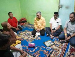 Pesan Duka Ketum Golkar Bahlil Disampaikan Taufan untuk Keluarga Ojol Tewas Dituduh Intel di Makassar