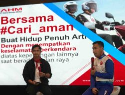 Asmo Sulsel Sentuh Hati, Edukasi Safety Riding untuk Meriahkan Anniversary Komunitas DTeam Makassar