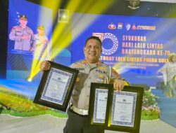 AKP Musmulyadi Bawa Sat Lantas Polres Bone Hadirkan Kado Manis di HUT Lantas ke 70