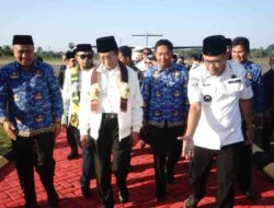 Hadiri MQK Internasional 2025 di Wajo, Menag Nasaruddin Umar Landing di Bandara Arung Palakka Bone