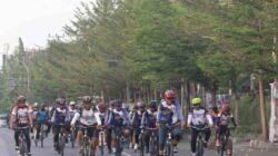 Fun Gowes di Pattallassang, Dansat Ridwan Inisiasi Tempat Pemakaman Keluarga Brimob Polda Sulsel