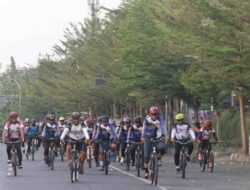 Fun Gowes di Pattallassang, Dansat Ridwan Inisiasi Tempat Pemakaman Keluarga Brimob Polda Sulsel