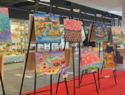 Pameran Lukisan Anak dan Remaja Hadir di Mal Ratu Indah Makassar
