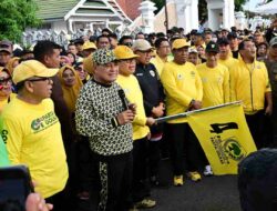 IAS Ramaikan Jalan Santai HUT Golkar Sulsel di Bone: Makin Sehat dan Dekat Masyarakat