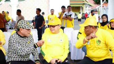 Semangat Kebersamaan di Puncak HUT Golkar Sulsel di Bone, Taufan Pawe Kukuhkan Tagline “Suara Rakyat, Suara Golkar”