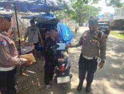 Temuan Hari Pertama Operasi Zebra, Satlantas Polres Bone Tilang Pelanggar Lalu Lintas