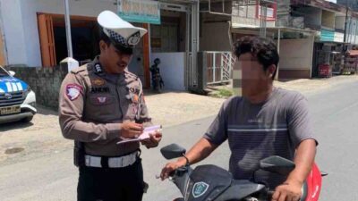 Hari Kedua Operasi Zebra 2025, Satlantas Polres Bone Pakai Hunting System