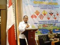 Wabup Andi Akmal Warning Pengusaha dan Faskes Pentingnya Pengelolaan Limbah B3 di Bone