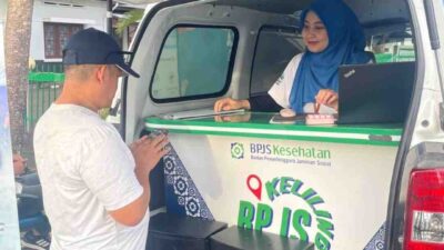 Masyarakat Rasakan Manfaat Layanan BPJS Keliling di Kegiatan CFD Lapangan Merdeka