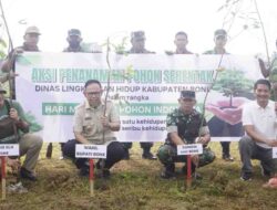 Wabup Andi Akmal Peringati Hari Menanam Pohon Indonesia di Aru Land Cabalu: Pemkab Bone Tanam 1.800 Pohon