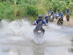 108 Rider Ramaikan CRF Trail Adventure South Sulawesi Series 2025, Jelajahi Jalur Ekstrem di Tengah Hujan Deras