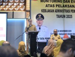 Sekda Makassar Perkuat Monitoring Kebijakan Administrasi Pemerintahan 2025