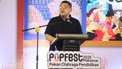 Dorong Pembinaan Atlet Usia Dini, Munafri Buka POP Fest 2025