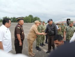 Appi Sambut Menhan RI Sjafrie Sjamsoeddin Pulang Kampung