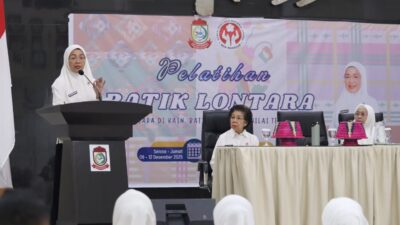 Lestarikan Budaya, Dekranasda Kota Makassar gelar Pelatihan Batik Lontara