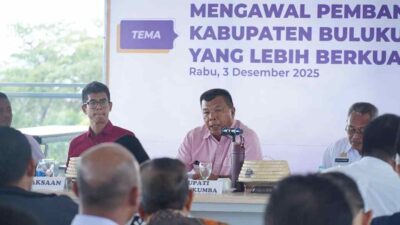 Dukung Tranparansi Pemerintahan, Bupati Andi Utta Ajak Masyarakat Bulukumba Awasi Pembangunan