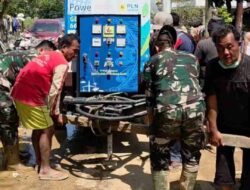 Genset PLN Dukung Layanan Perawatan Korban Pascabencana