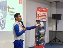 Asmo Sulsel Edukasi Safety Riding Siswa dan Siswi SMKN 5 Pangkep