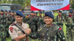 Danyon D Pelopor Berganti, Berikut Pesan Penting Dansat Brimob Polda Sulsel