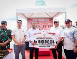 Gubernur Sulsel Andi Sudirman Resmikan Kolam Labu Bentenge, Bantu Bulukumba Rp10 Miliar Rehabilitasi Jalan