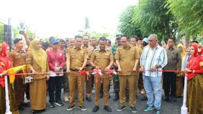 Komitmen Beramal Hadirkan Perbaikan Infrastruktur, Bupati Andi Asman dan Wabup Andi Akmal Resmikan Jalan Aspal di Kajuara