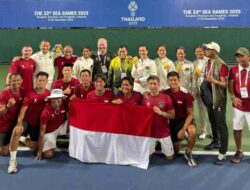 Indonesia Kawinkan Emas Tim Tenis Beregu SEA Games 2025, Prof NH: Terima Kasih Telah Berjuang, Suatu Kebanggaan