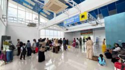 Sehari, Lonjakan Penumpang di Bandara Arung Palakka Bone Ratusan Orang