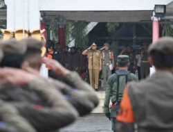 Pesan Gubernur Sulsel Andi Sudirman Pimpin Apel Kesiapsiagaan dan Lepas Rombongan Pemudik Gratis