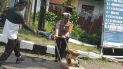 Jelang Nataru, Satlantas Polres Bone Kolaborasi Jasa Raharja dan Dinas BMCKTR Tambal Jalan Lubang Maut