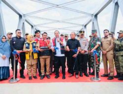 Gubernur Andi Sudirman Resmikan Jembatan Sungai Malake, Akses Warga Sidrap – Wajo Jadi Lebih Cepat dan Aman