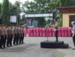 Pesan Kapolres Bone untuk Personel Kenaikan Pangkat Lebih Tinggi