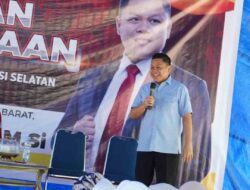 Anggota DPRD Sulsel Yasir Machmud Pengawasan APBD 2026 di Bone, Juga Serahkan Bantuan