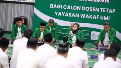 Rektor UMI Tegaskan Peran Dosen sebagai Duta Kampus: 70 Calon Dosen Ikuti Pembekalan Program Pengabdian UMI Mengajar