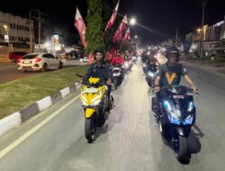Peluncuran All New Honda Vario 125 Diwarnai Vario Night Ride di Kendari