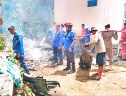 Innalillah, Rumah Panggung di Cina Terbakar