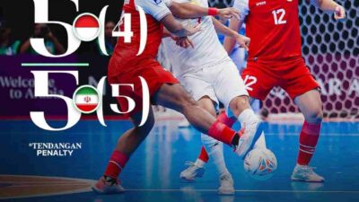Runner Up Tetap Bangga: Terima Kasih Timnas Futsal Indonesia, Iran Perkasa