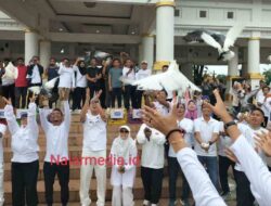 Hari Valentine di Bone, Taman Arung Palakka Jadi Rumah Besar Merpati