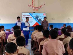 Asmo Sulsel Kolaborasi Polres Gowa Edukasi Pelajar SMPN 5 Gowa
